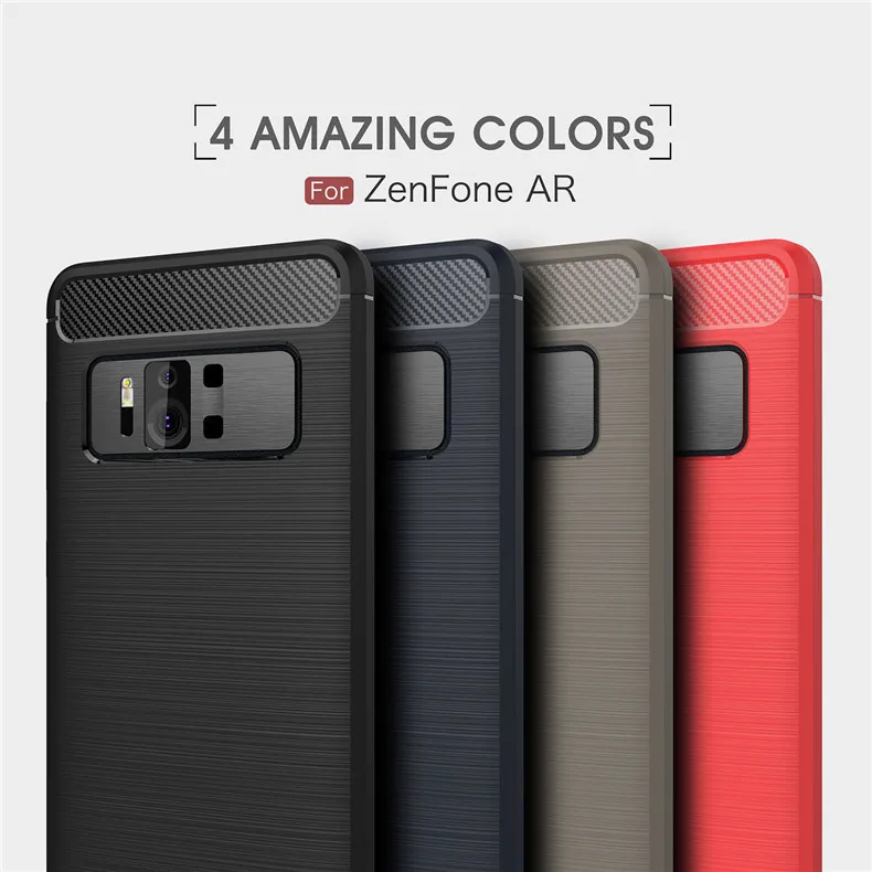 Для Coque ASUS ZS571KL случаях Asus ZenFone Капа Para Zenfone AR силиконовый чехол крышка fundas |