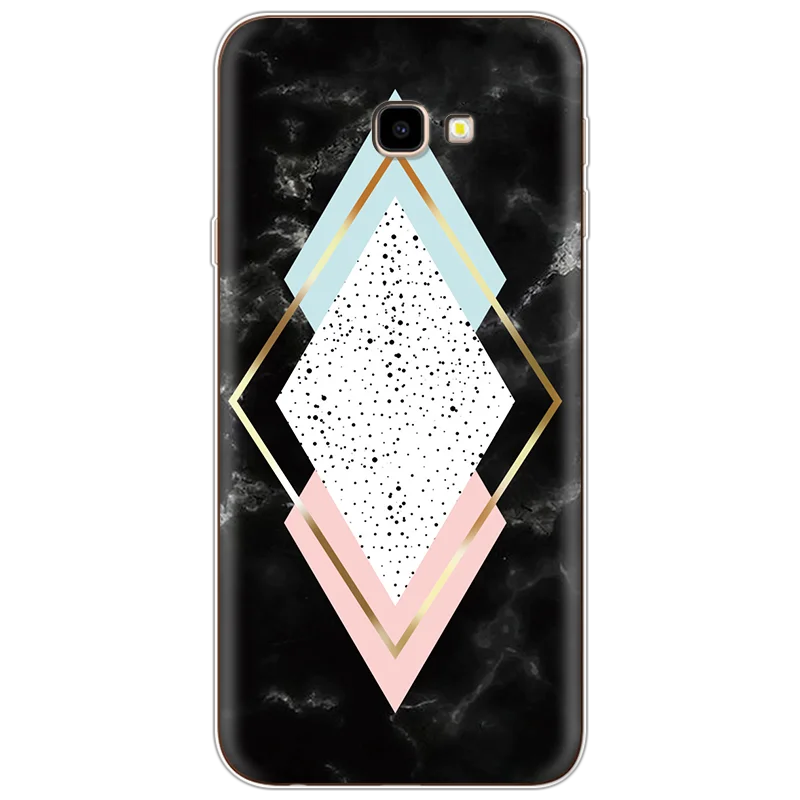dls4g4bx Роскошный Мраморный Мягкий ТПУ чехол s для samsung Galaxy J4 Plus чехол для Galaxy J4Plus Аксессуары Силиконовый 6," чехол Coques - Цвет: dls4g4bx