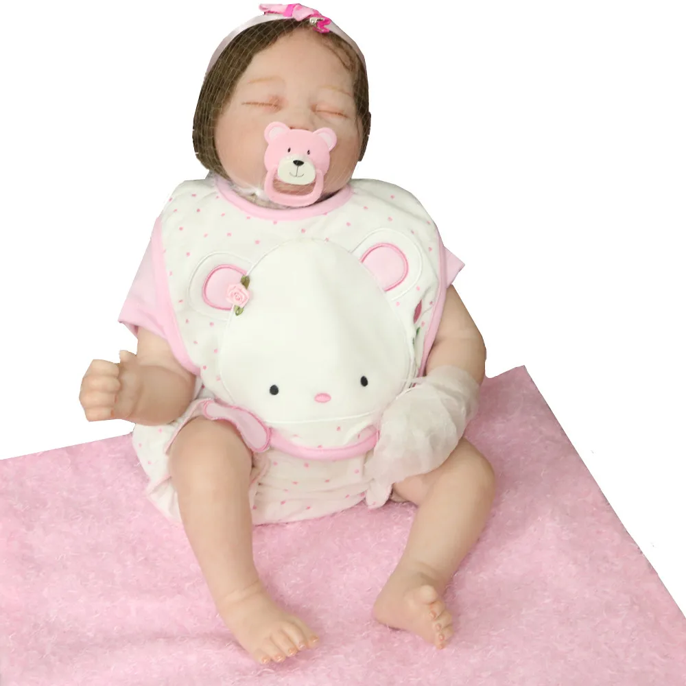 Npkcollection силиконовые возрождается Куклы BABY ALIVE мягкие Игрушечные лошадки для Обувь для девочек Дети, 20 icnh реального Куклы Reborn Спящая кукла мягкие Игрушечные лошадки