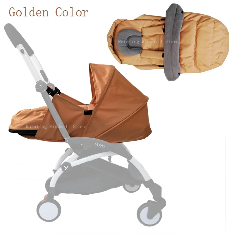 08 Детские коляски; гнездо для новорожденных; Babyzen yoyo+ Yoya Babytime; корзина для коляски; аксессуары для коляски; зимний спальный мешок - Цвет: 08