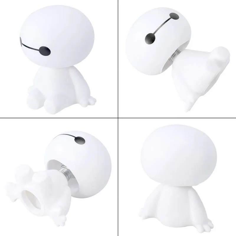 TF30 мультфильм автомобиль украшения пластик встряхивание робот Baymax Авто декоративные фигурки интерьер большие куклы героев, игрушки орнамент аксессуары