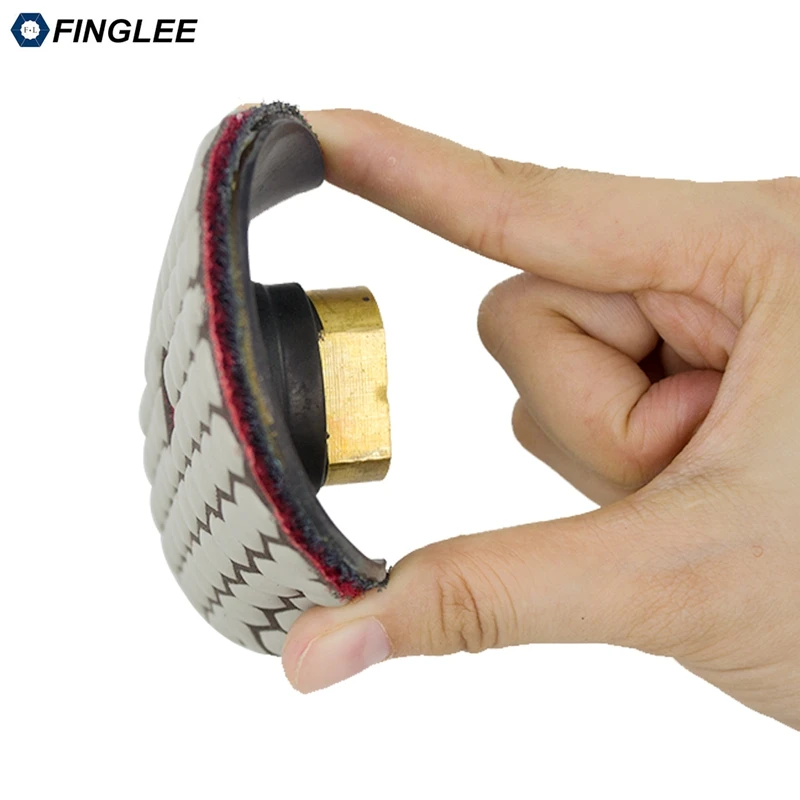 FINGLEE 1 шт. 100 мм 4 дюйма мягкая гибкая задняя панель для угловой шлифовальной машины
