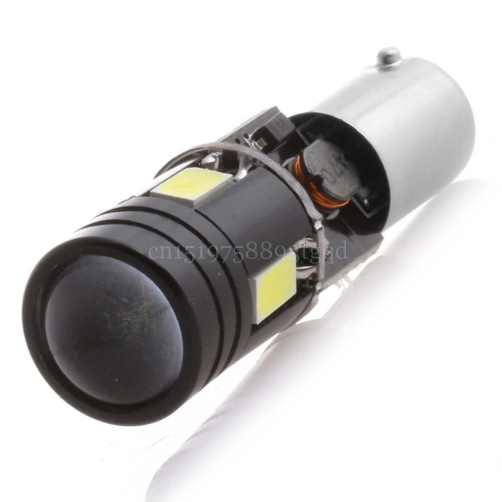 DC 12V Высокая мощность BAY9S H21W 5730 4LED Canbus без ошибок 120 градусов светильник пы белого