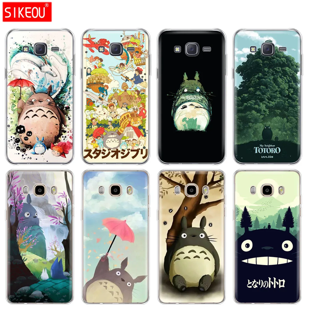 Силиконовый чехол для телефона Samsung Galaxy J1 J2 J3 J5 J7 MINI 2016 2015 prime My Neighbor Totoro Anime |