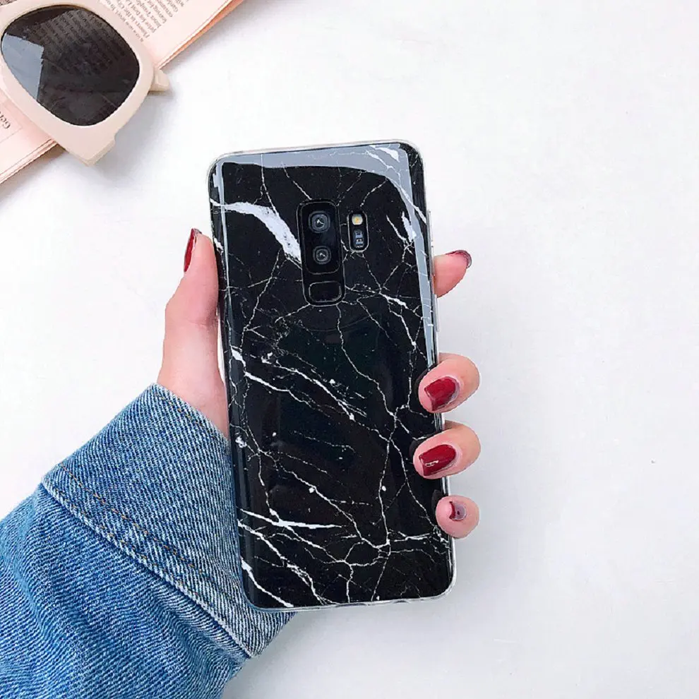LOVECOM Винтаж Мрамор чехол для телефона для samsung Galaxy A50 A10 A20 A30 A70 S10 плюс S10e S8 S9 Plus Note 8 9 мягкий IMD задняя крышка
