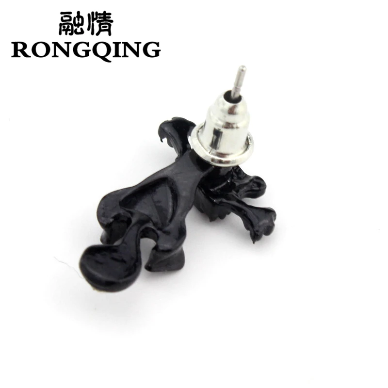Серьги RONGQING в стиле Boho Heppie с 3d-изображением животных глаз кота для девочек