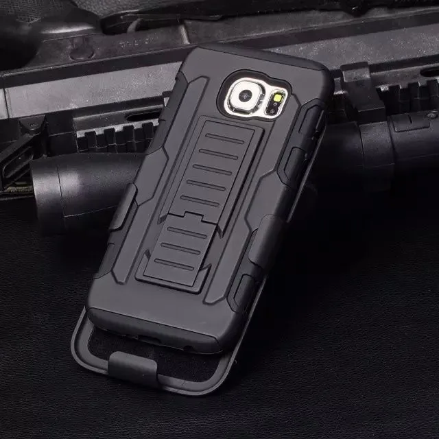 Противоударный защитный прочный армированный Жесткий Чехол подставка с зажимом