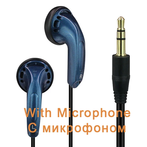 Blue with mic Наушники 3,5 мм разъем, гарнитура с микрофоном, наушники с супер басами для Meizu, Xiaomi, huawei, игровая гарнитура - Цвет: Blue with mic