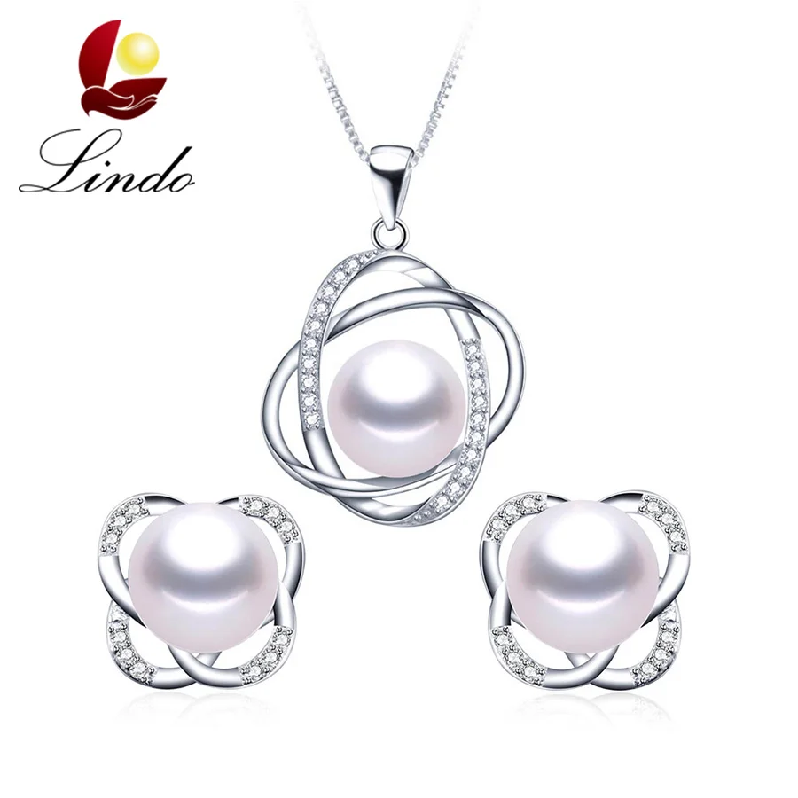 Модные Ювелирные наборы из стерлингового серебра 925 пробы высшего качества