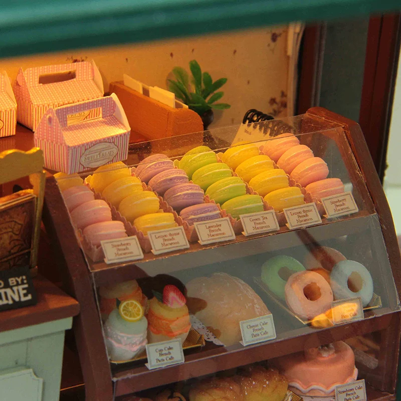 XXXG DIY каюта французский кофе Тур ручной работы большой дом модель вилла отправить