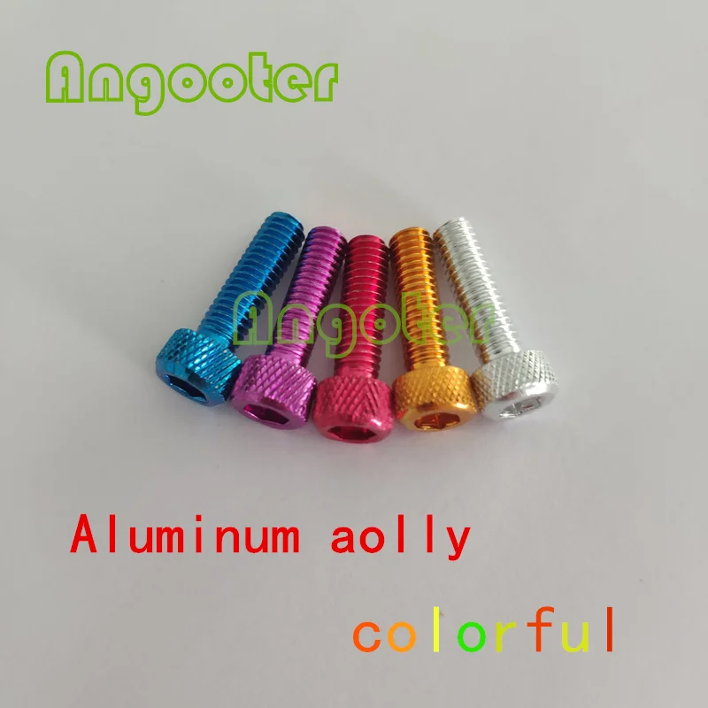 

10 шт M6 * 20 болт M6 * 20 винт из алюминиевого сплава цветной винт с шестигранной головкой