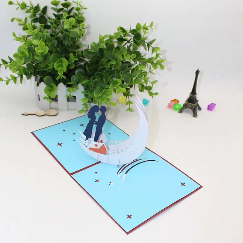 3D лазерная резка ручная работа подарок другу|invitation greeting|invitation greeting cardgreeting cards |