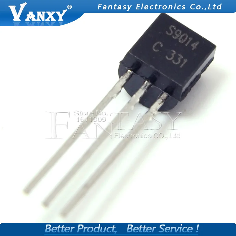 100 шт. S9014 TO-92 9014 TO92 триодный транзистор
