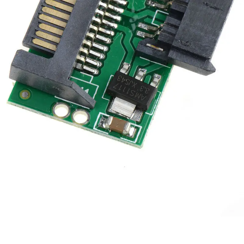 1 8 дюймов 7 + 9 16 pin мини Sata до 2 5 22Pin адаптер конвертера в 3 В | Компьютеры и офис