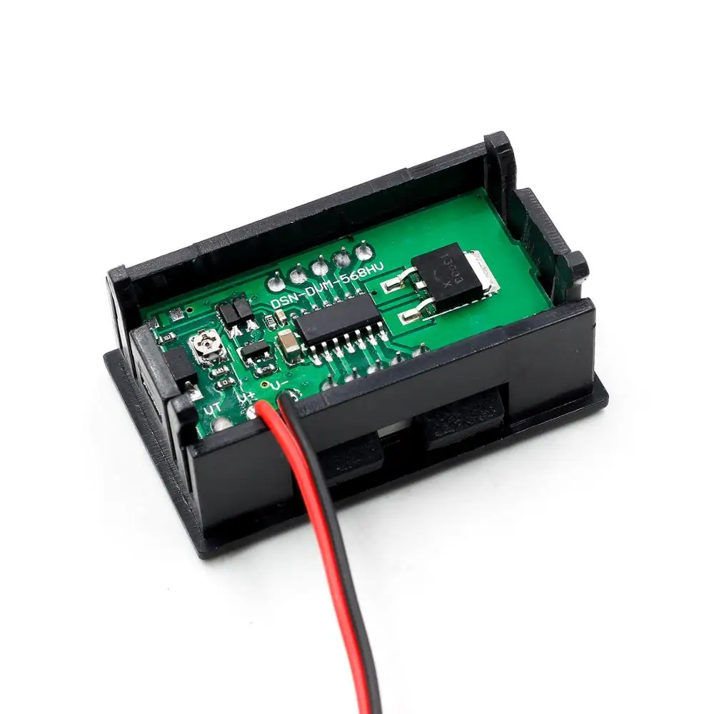 0 56 Цифровой вольтметр DC5-120V/DC 5 в до 120 цифровой напряжение Панель метр для 12 В 24 96