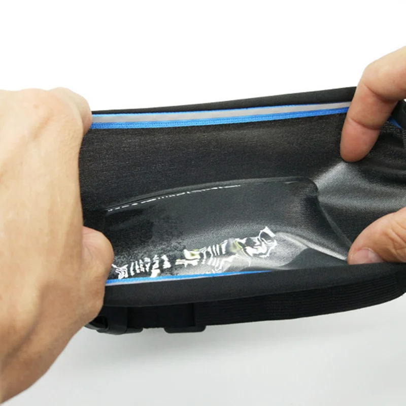 Высококачественная поясная сумка для телефона с двумя карманами бега Спортивная