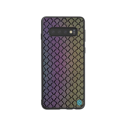 Reflect Rainbow Чехол Nillkin Twinkle светоотражающий светящийся жесткий чехол для samsung Galaxy S10/S10+/S10e чехол тканая полиэфирная сетка цвет - Цвет: Reflect Rainbow