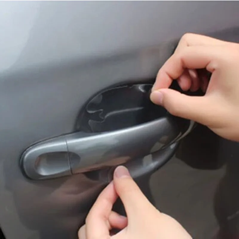 Защитная пленка для ручки двери Carmilla защитная VW jetta Golf 6 POLO Passat Cruze kIA RIO K2 HYUNDAI IX35