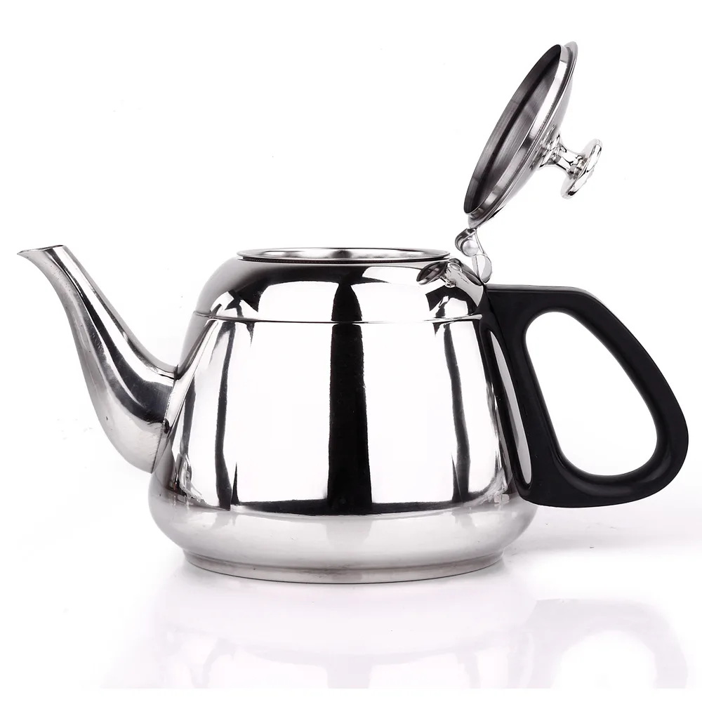 Stainless steel kettle flat bottom water bottle household cookware suitable for induction cooker 1200ML | Дом и сад