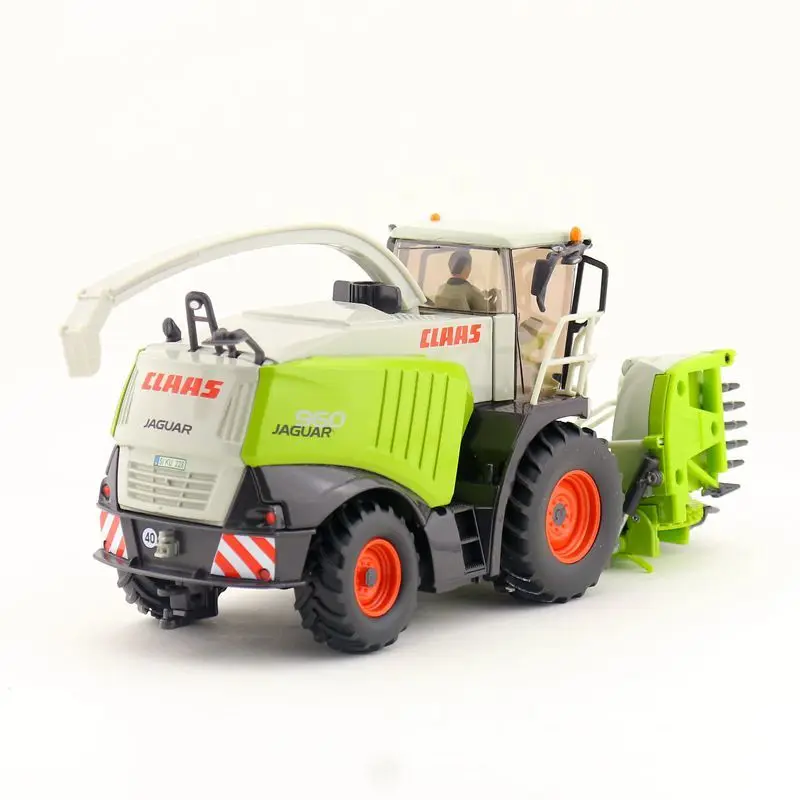 1:32 строительные машины из сплава, высокая симуляция, Claas Jaguar 960, комбайн, игрушечные транспортные средства, автозапчасти