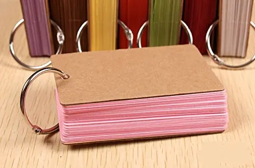 Папка с кольцом легкая флэш карта индексом 50 нерешенных пустых белых страниц 2