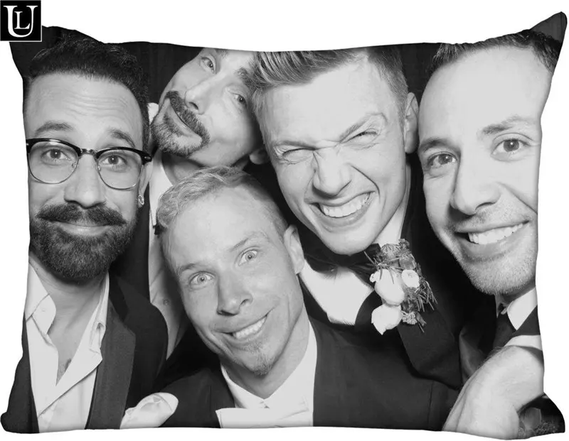 Лучшие продажи Backstreet Boys наволочка пользовательские молнии Прямоугольная