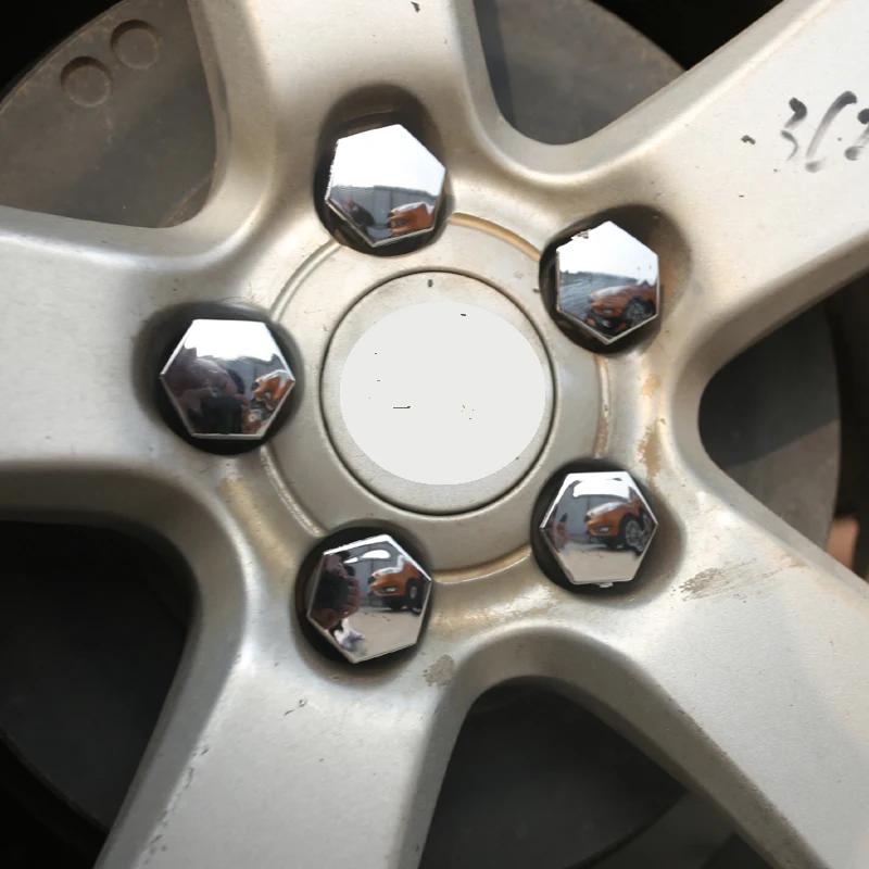 20 шт./компл. Abs хромированные колпачки на ступицы колеса подходят для Chevrolet classic