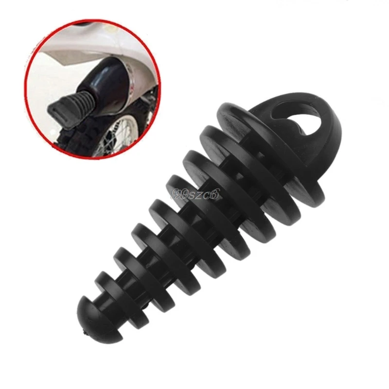 27-50mm Exhaust Muffler With Move Blow-down Silencer Mute Fit Motorbike Motorcycle Black Pipe Wash Plug | Автомобили и мотоциклы