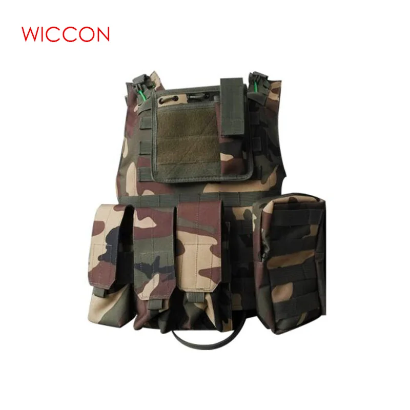 Солдат Военная униформа, камуфляж жилеты Airsoft нейлоновый Жилет Molle армейская боевой тактический жилет