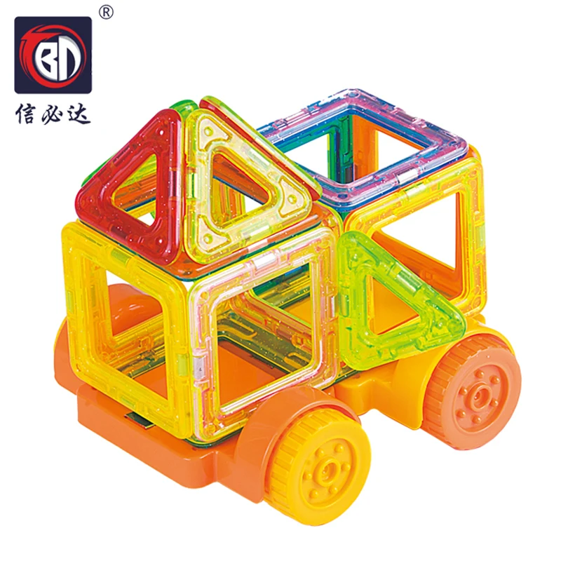 Новый 64 шт. Мини Магнитный конструктор Construction Set модель и строительство игрушки