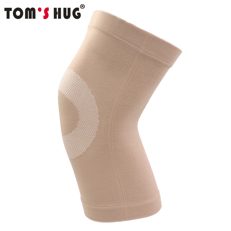 1 шт. высокая эластичная спортивная защита колена Pad Tom's Hug давление уменьшающее кольцо Kneepad Лето кондиционер комната тонкий теплый коричневый
