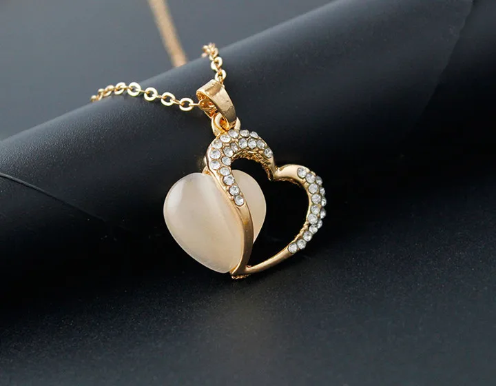 В форме сердца модные украшения кошачий глаз новая серьга 1 комплект горячее