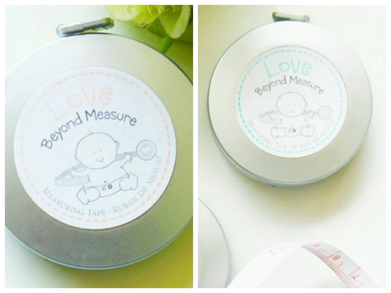 (30 шт./лот) Новое поступление детская рулетка Love Beyond подарок на baby Shower сувениры и