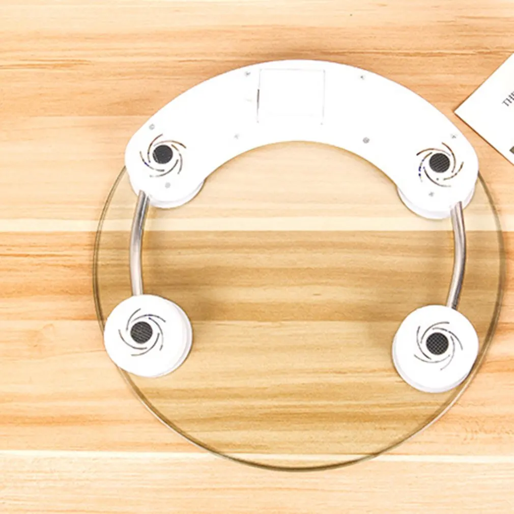 Бытовой 180 кг Цифровой электронный Взвешивание высокой четкости ЖК экран круглый