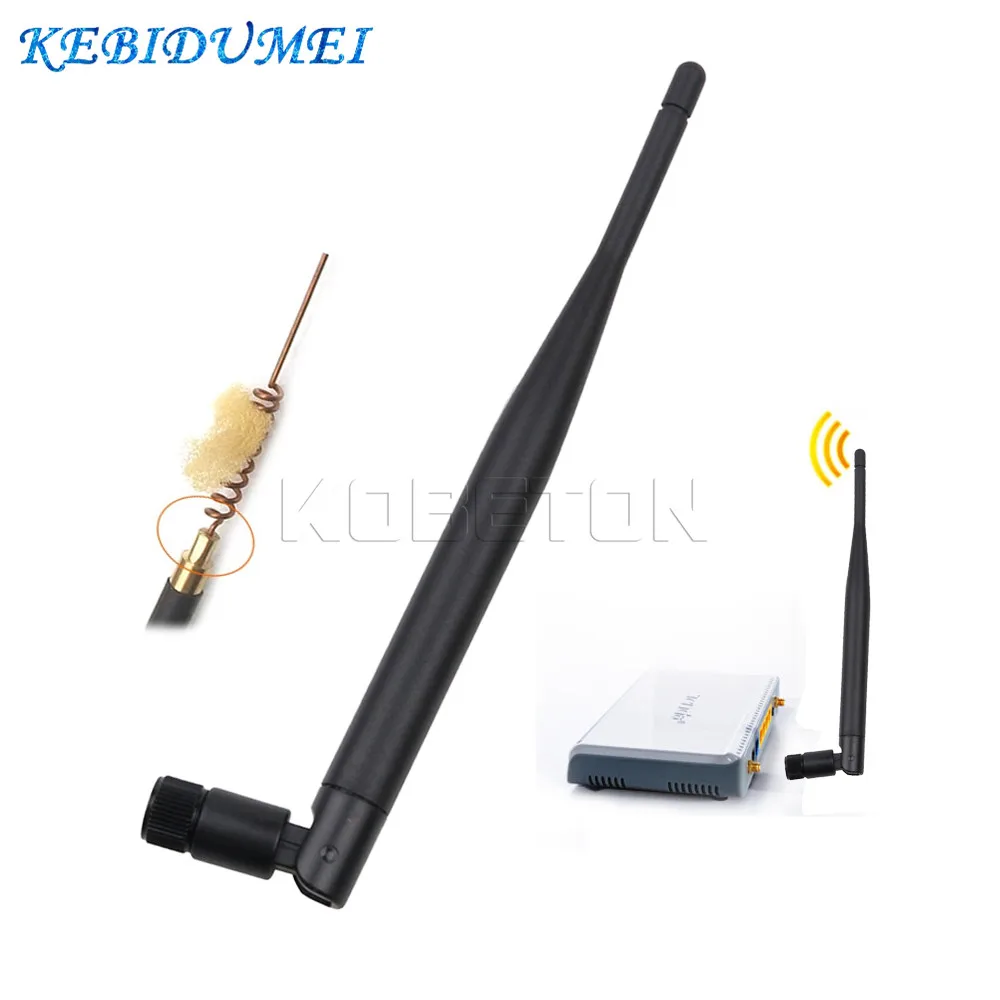 Рекламная антенна Wi-Fi для беспроводного маршрутизатора, 2,4 ГГц, 5 дБи, 802.11b/g, антенна SMA для кабеля Mini PCI U.FL IPX/RP SMA Male