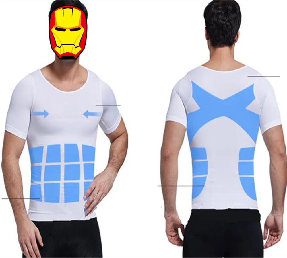 Корректирующее белье для коррекции фигуры мужчин трико пояс похудения корсет