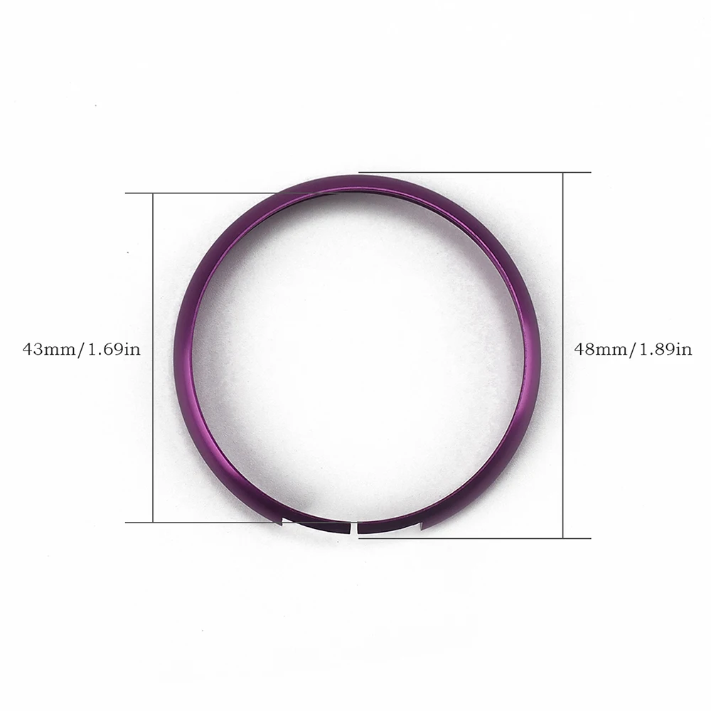 Алюминий брелок автомобиль Декор рамки для Mini Cooper R55 R56 R57 R58 R59 R60 R61 автомобиля