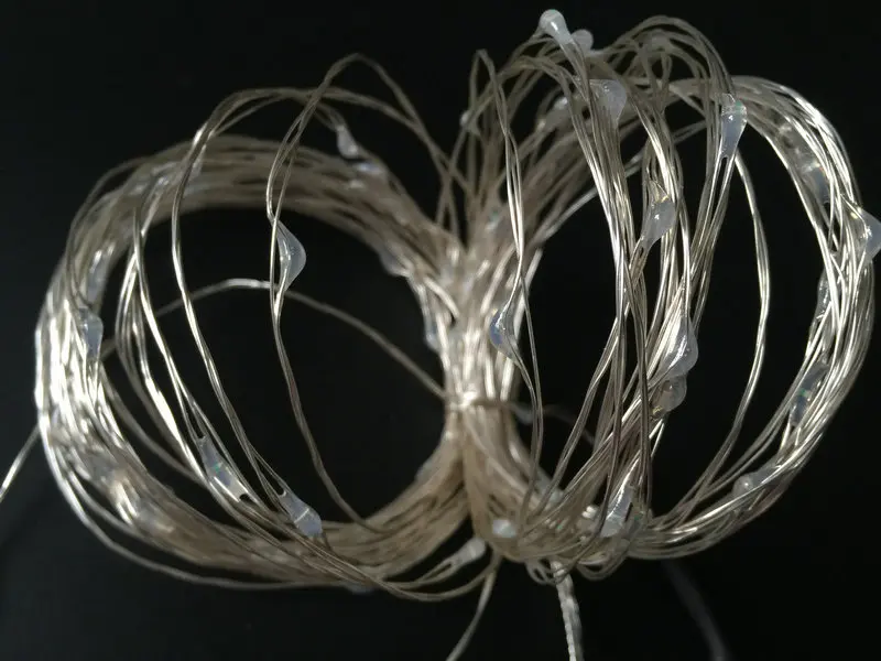 Светодиодная медная гирлянда 10 м 100 светодиодный с USB | Лампы и освещение