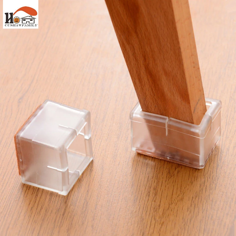 1 шт. нескользящий уплотненный силиконовый коврик для ног стола домашние столы и