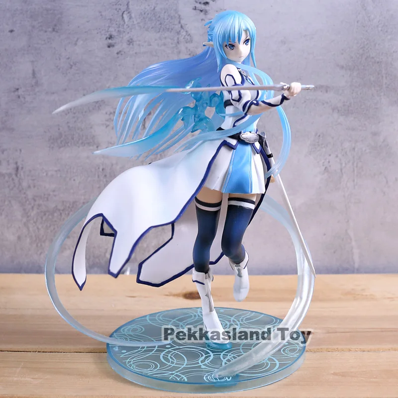 Sword Art Online Yuki Asuna ALO Ver Kirigaya Kazuto ПВХ фигурка Коллекционная модель игрушки