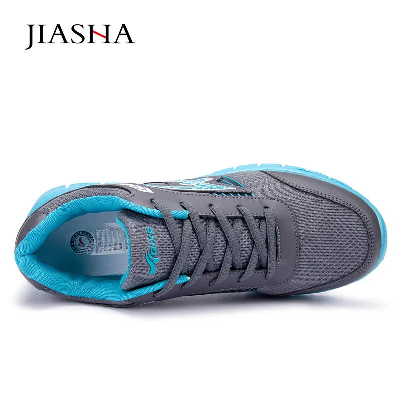 Модная Женская Удобная Уличная обувь 2018 удобные сетчатые кроссовки на шнуровке