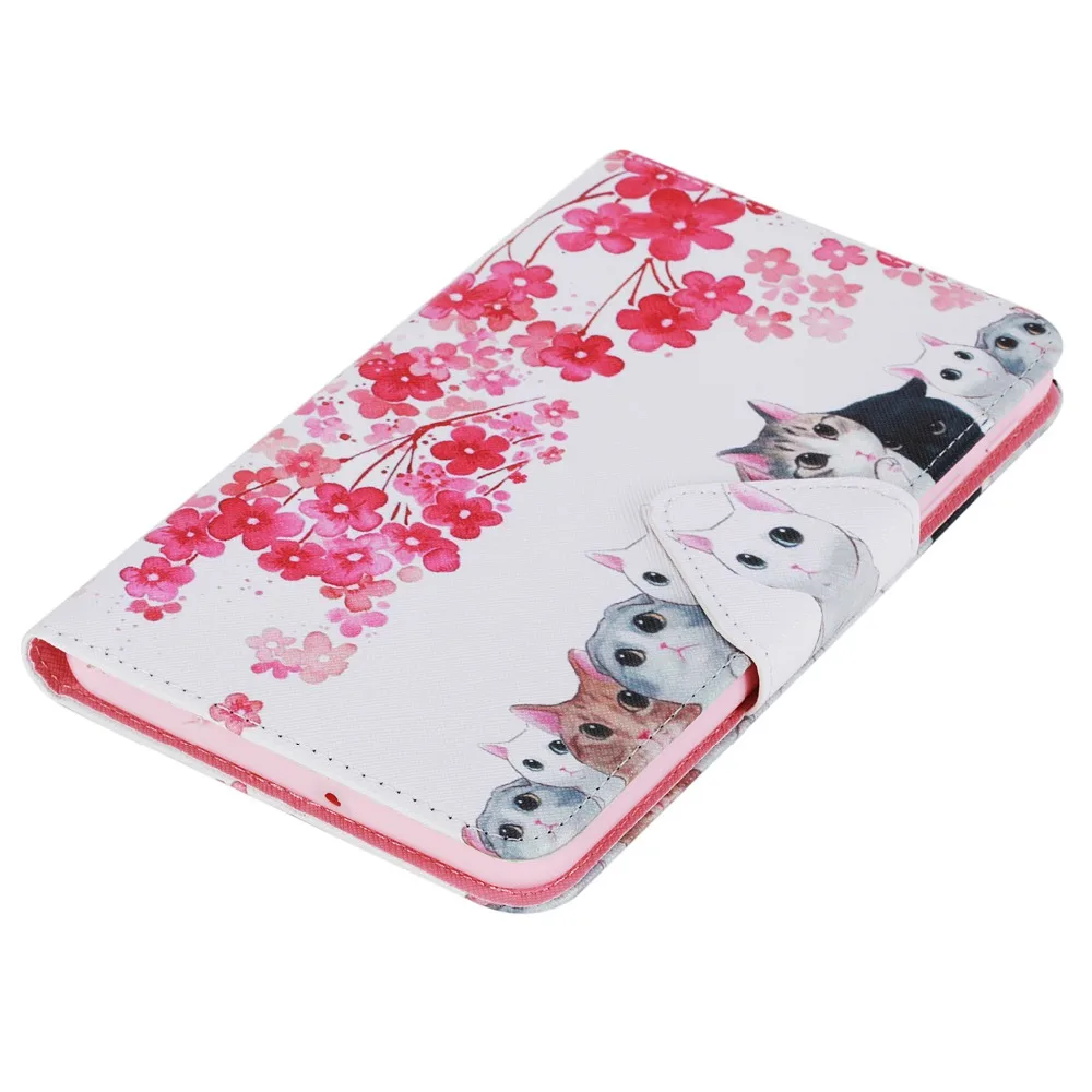 Чехол из ТПУ с откидной крышкой и подставкой + чехол искусственной кожи для Samsung