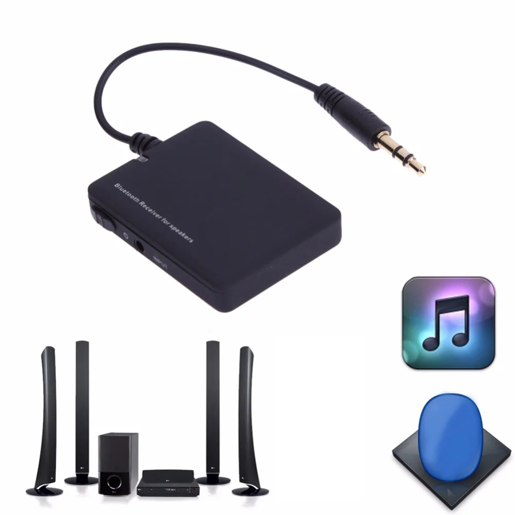 Новое поступление Bluetooth 4 0 аудио стерео музыкальный приемник 3 5 мм адаптер авто Aux