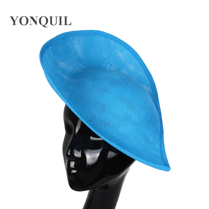 Новое поступление цвета слоновой кости чародей имитация Sinamay 30 см большая шляпа в