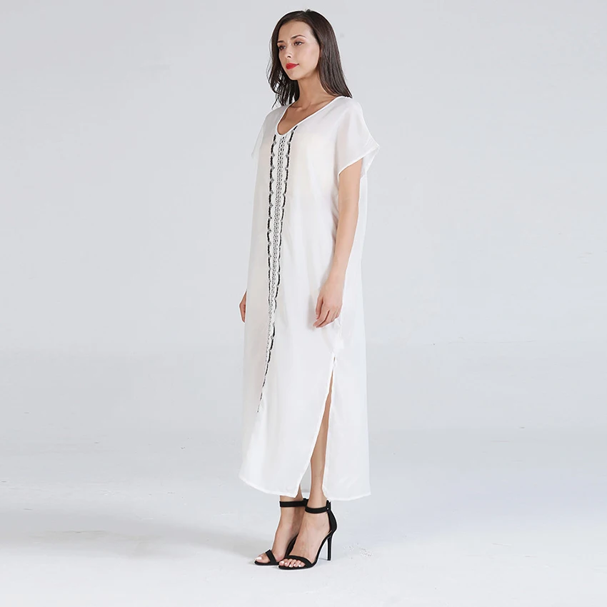 2018 Летнее Длинное Платье Цветочный принт Бохо пляжное платье пикантные