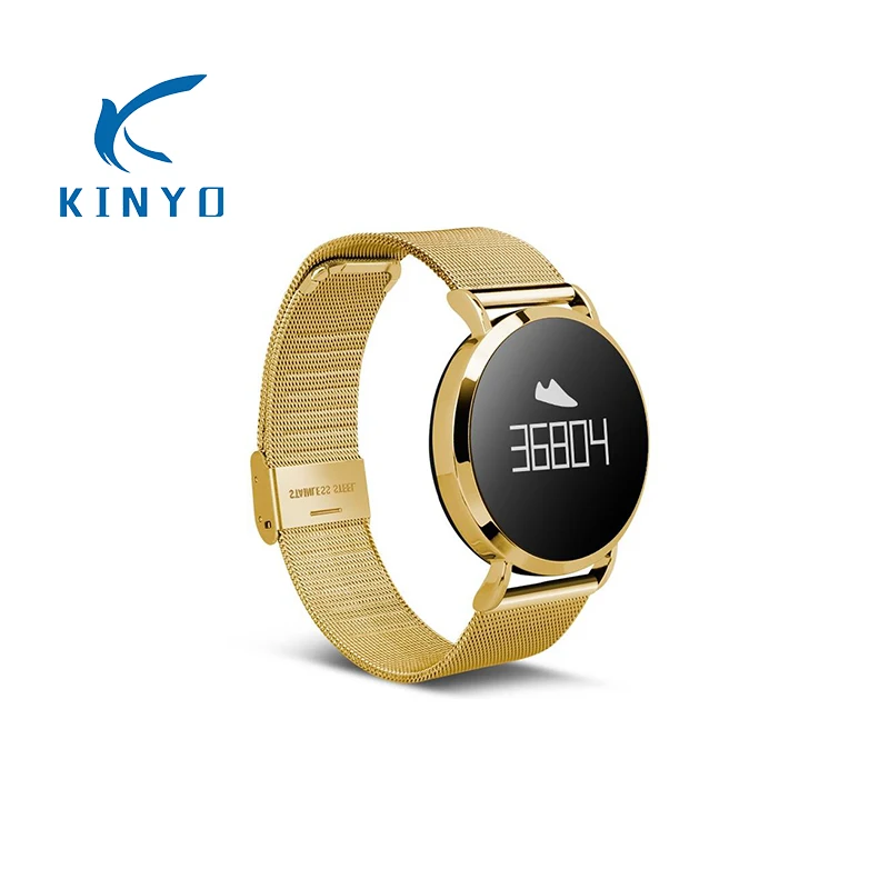 KINYO 2019 Фитнес браслет Smartband кровяное давление smartwatch IP67 водонепроницаемый пульт