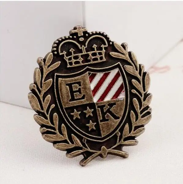High-grade metal crown men to restore ancient ways suit small pin brooch diy personality decoration materials | Дом и сад