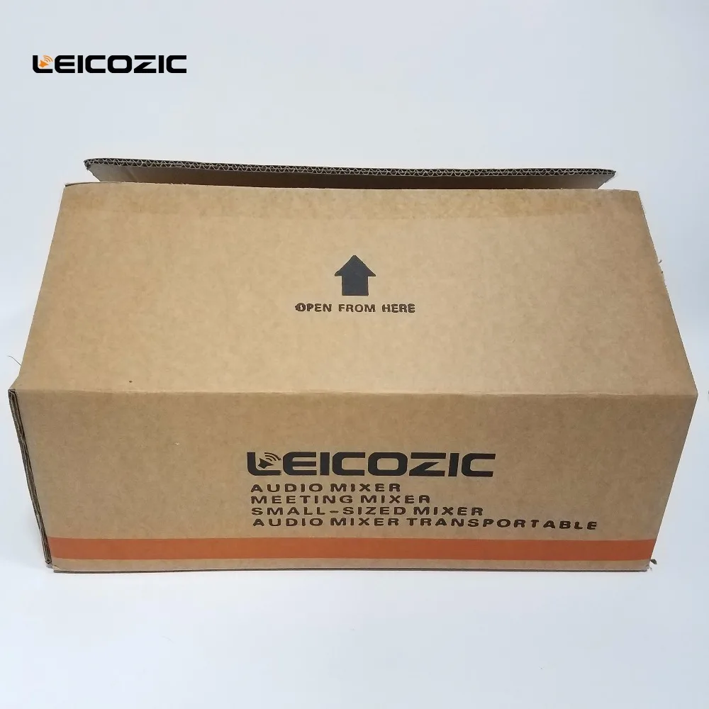 Leicozic 6-канальный профессиональная микшерная консоль BX-6 стойку звука консольный микшер цифровой мини-Консоль mixeur консоли