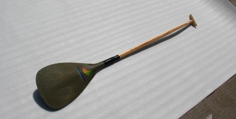 ZJ Спорт Лидер продаж Гибридный каноэ весло с ОС кевлара и лезвие ручной работы