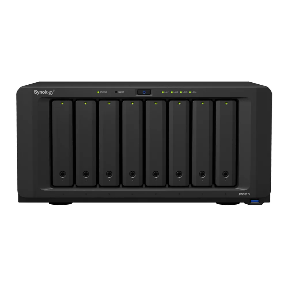 NAS Synology Disk Station DS1819+ 4G 8-bay diskless nfs nas сервер Облачное Сетевое хранилище, 3 года гарантии